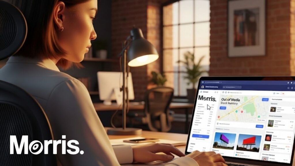 Morris aplicación programa software para publicidad exterior